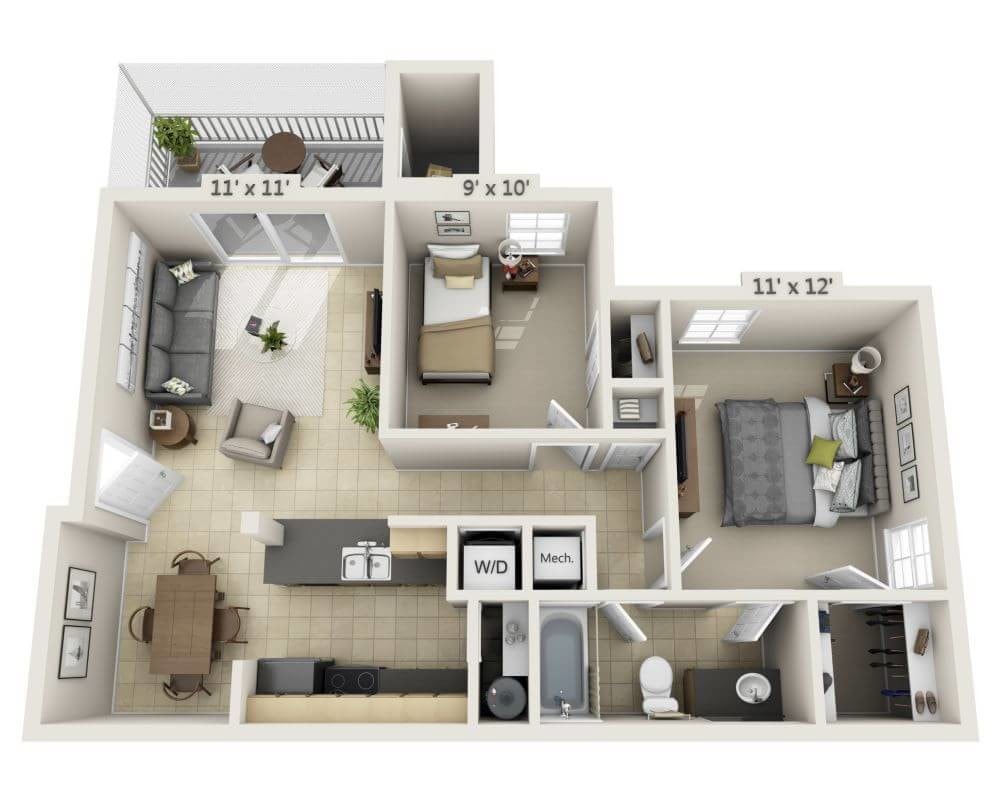 Floor Plan - Maple