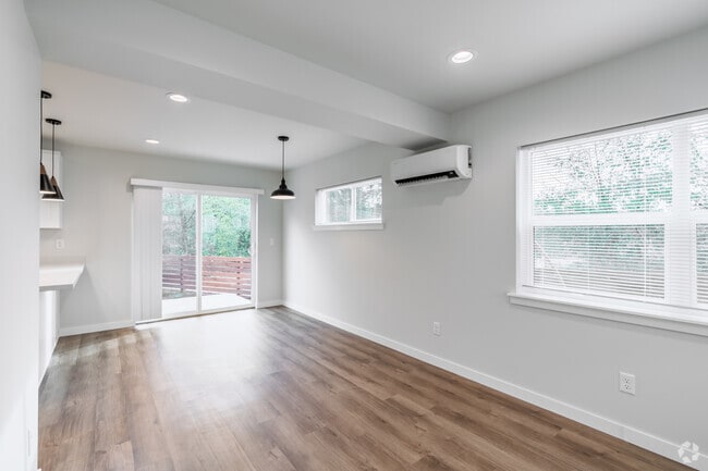 3BR, 2.5BA - 1,196SF - Living Room - Tull Road Townhomes