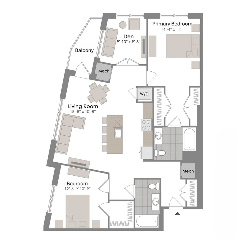Floor Plan - B8-DB