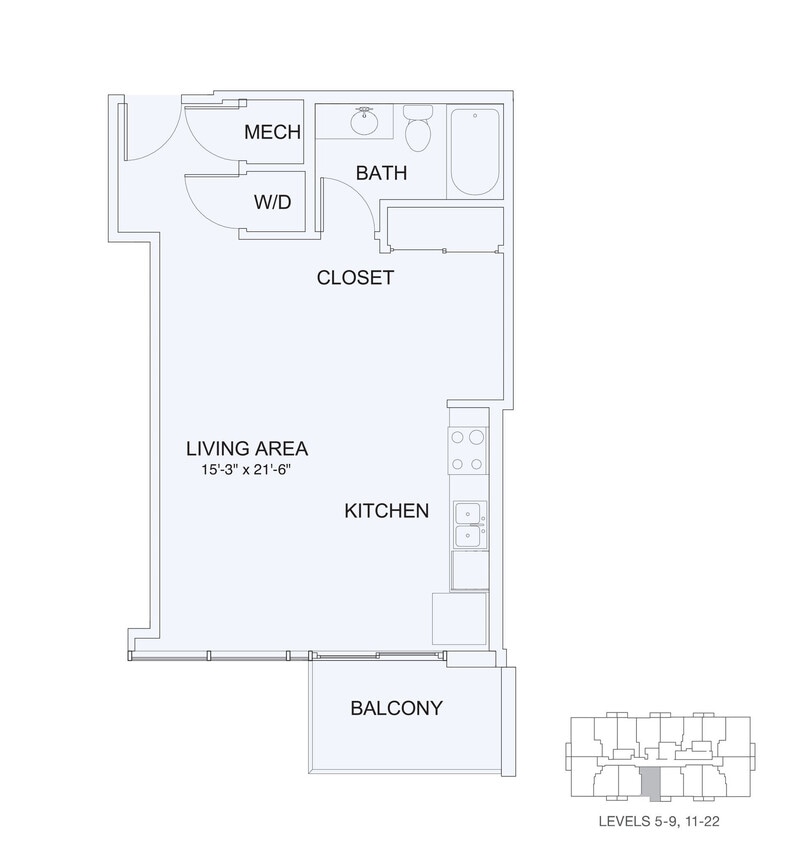 Floor Plan - Studio 2