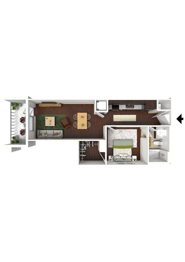 Floor Plan - A9-Income Restricted