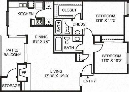 Floor Plan - 2C Renovation 2