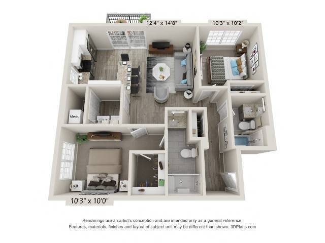 Floor Plan - The Archway B
