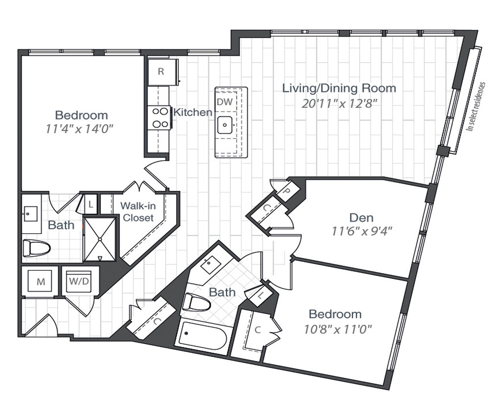 Floor Plan - B21D-1255