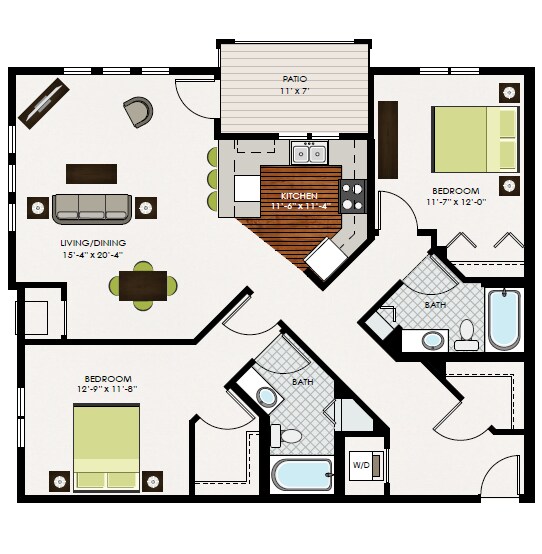Floor Plan - The Ordway