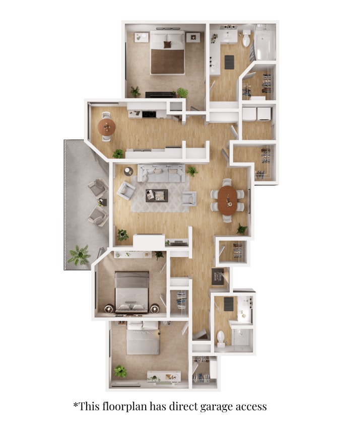 Floor Plan - Blue Bonnet
