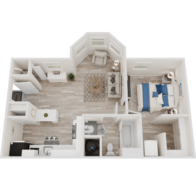 The_Archway_1x1_495_SqFt_FP_Overhead_204545.png - The Archway