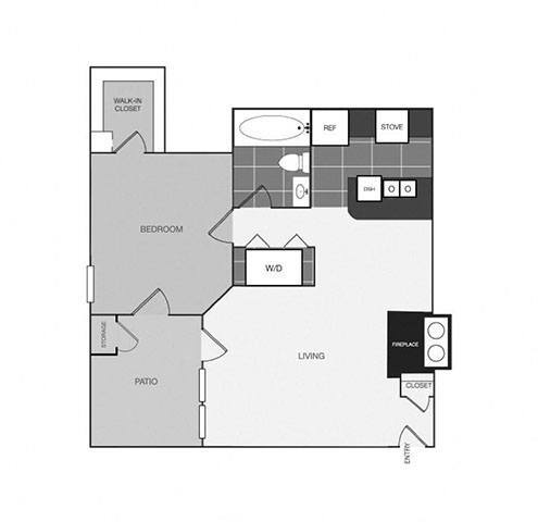 Floor Plan - A3 - The Blake