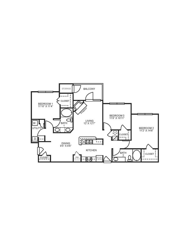 Floor Plan - C1-Garage