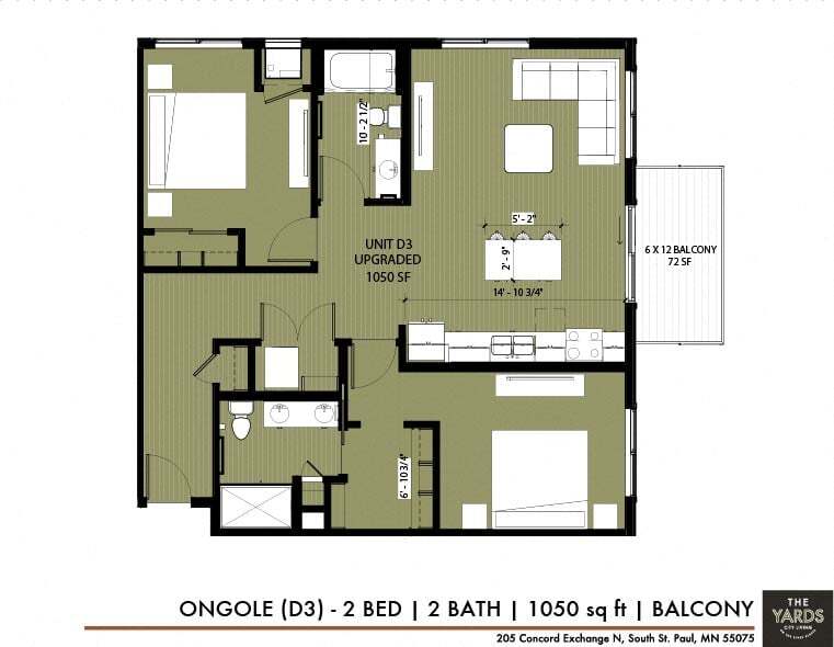 Floor Plan - Ongole (D3)