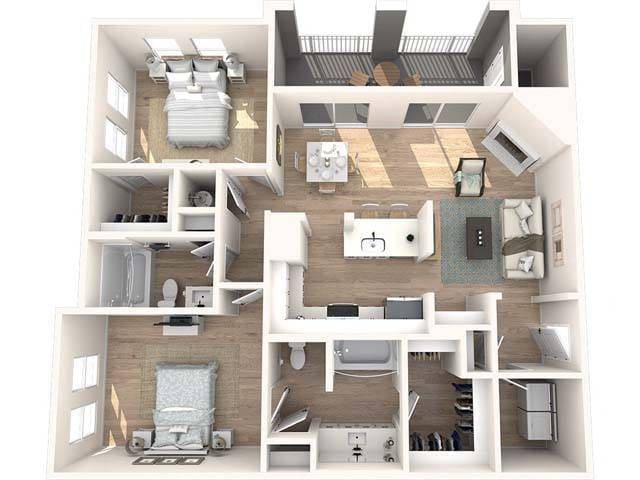 Floor Plan - Calhoun - Premium