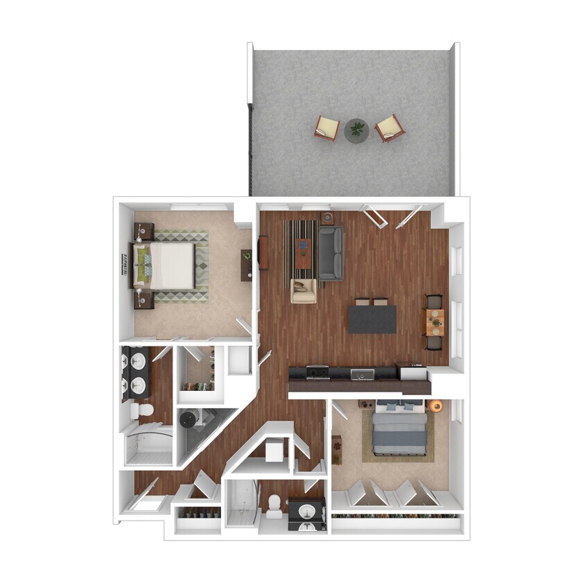 Floor Plan - B8 - The Sobro
