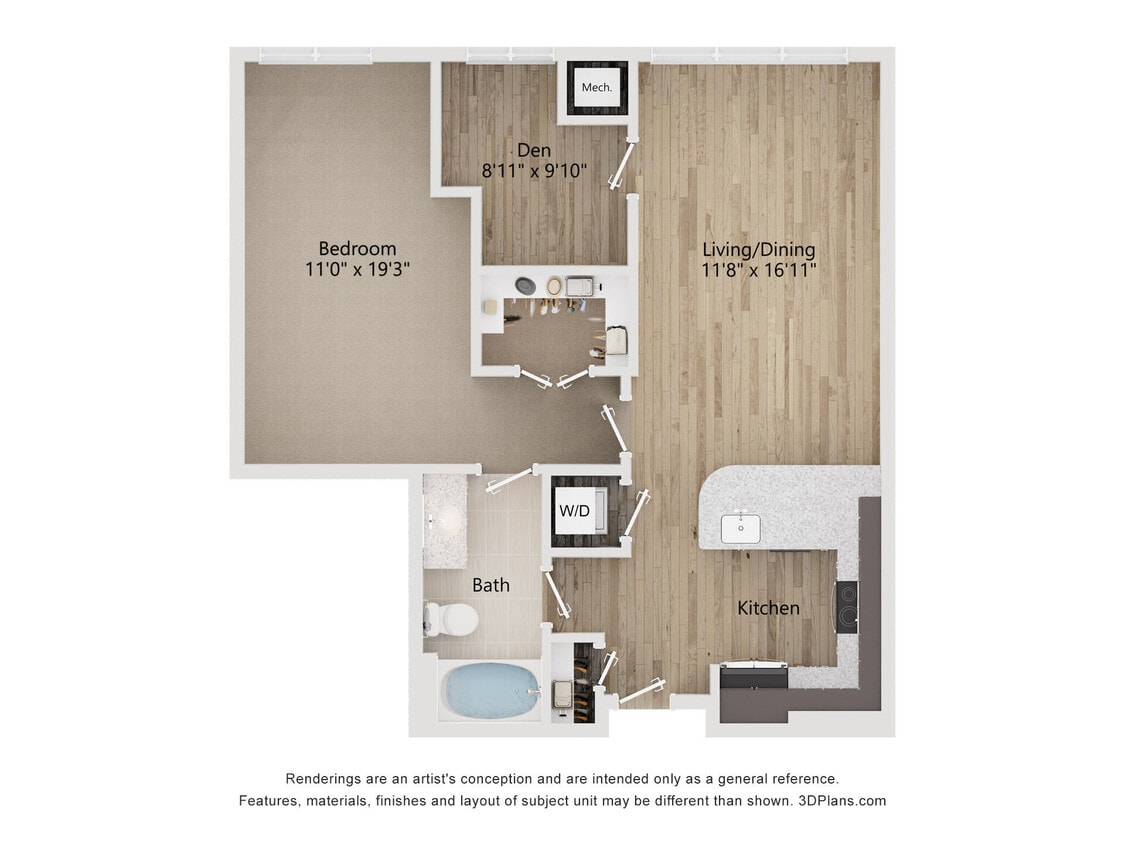 Floor Plan - A7D-1