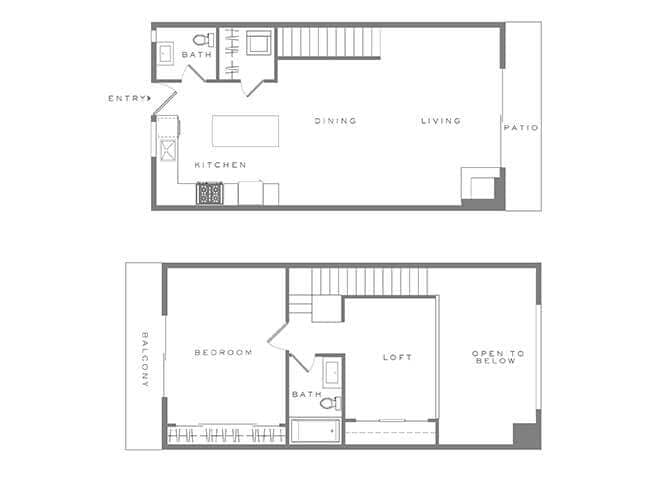 Floor Plan - A05L Loft