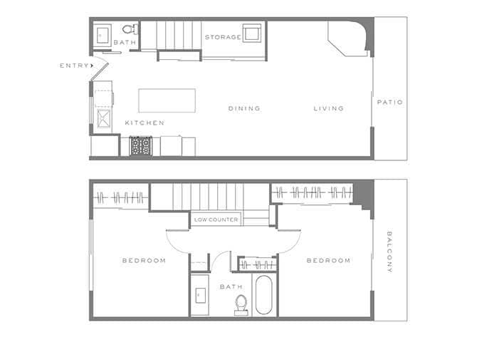 Floor Plan - B04T Townhome