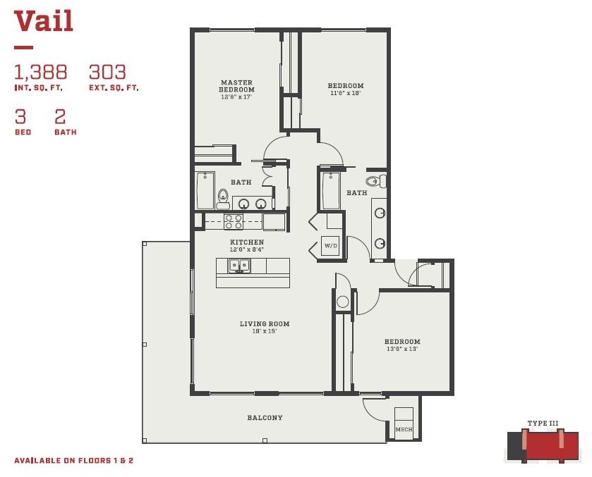 Floor Plan - Vail