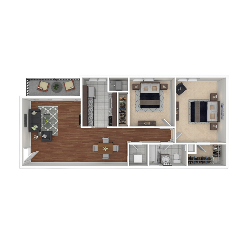 Floor Plan - Oak Renovated