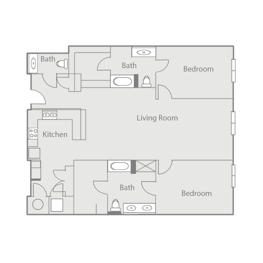 Floor Plan - B7G-B7H