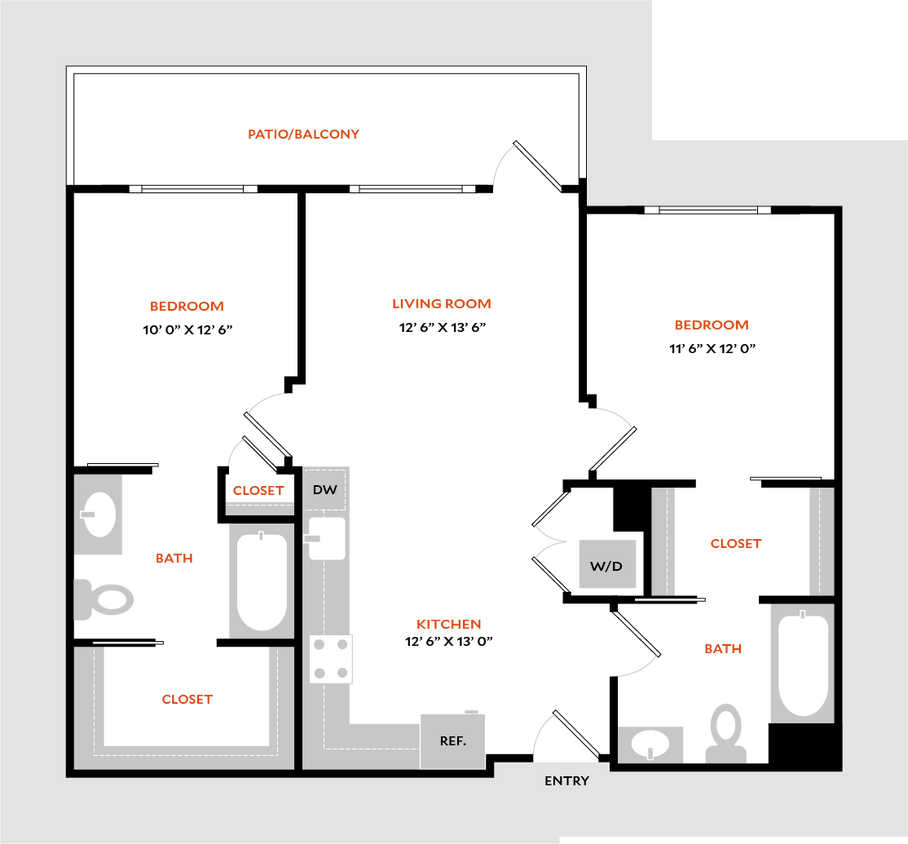 Floor Plan - Plan 2D