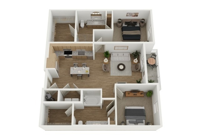 B1-HC Floor Plan - B1-HC