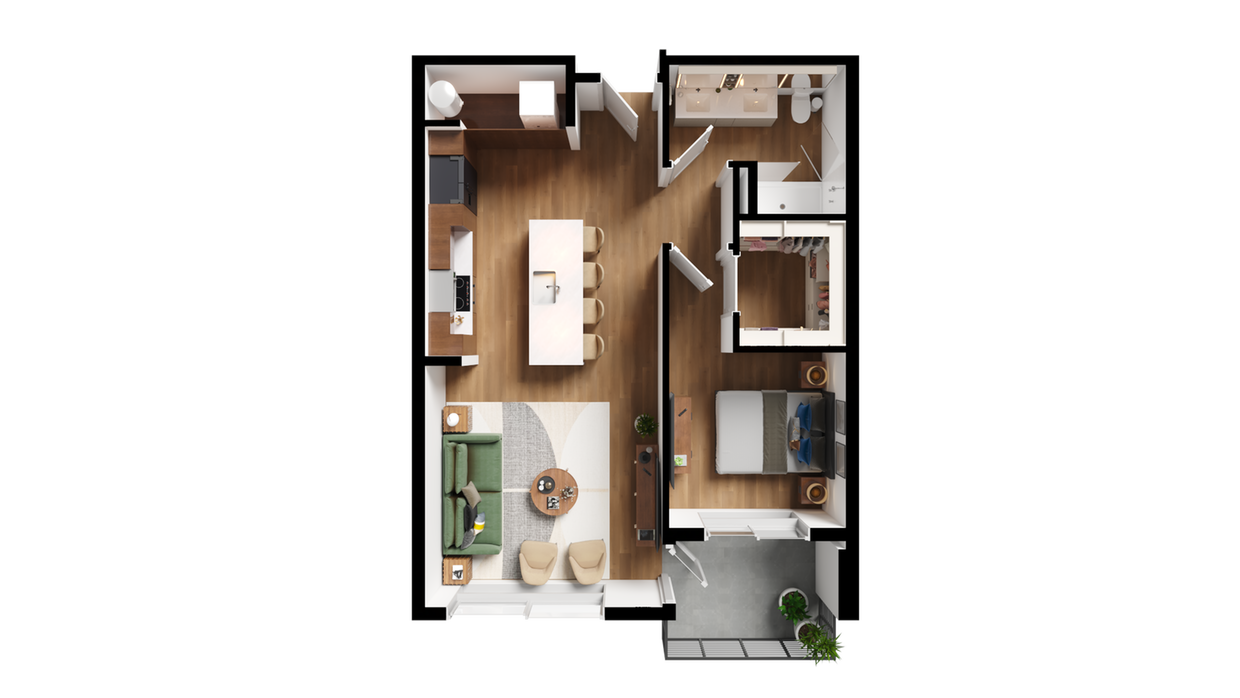 Astrie 1BR - B - 1BR-B