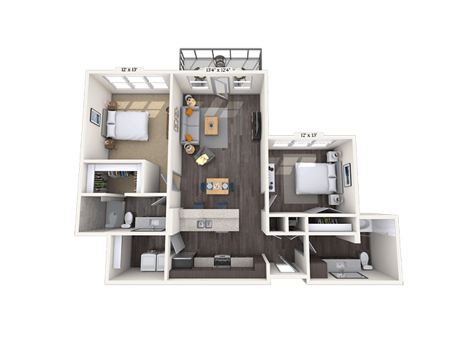 Floor Plan - Van Buren