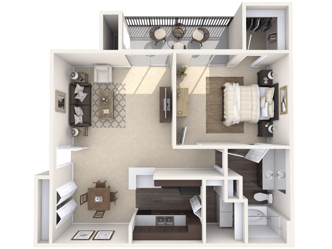 Floor Plan - The Scarlet Oak