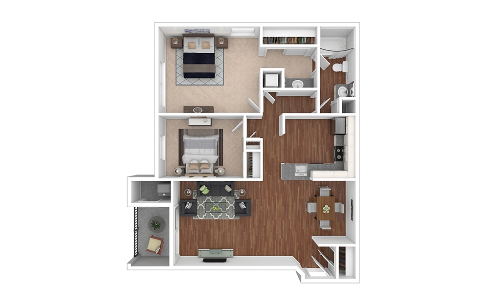 Floor Plan - Chestnut-Renovated