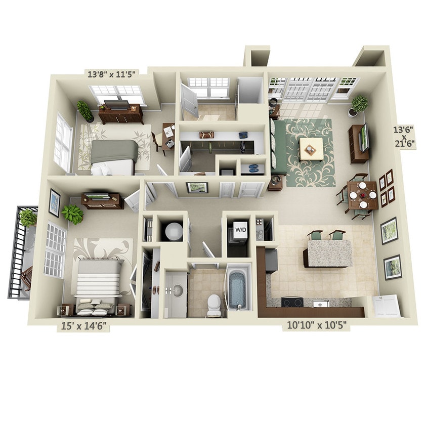 Floor Plan - B2D