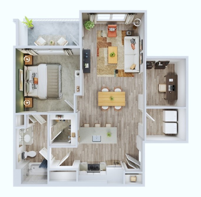 Floor Plan - 1D