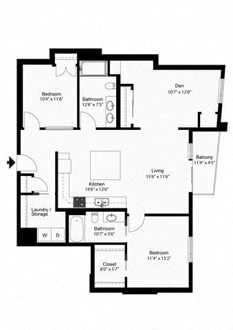 Floor Plan - 534122f - B1-6