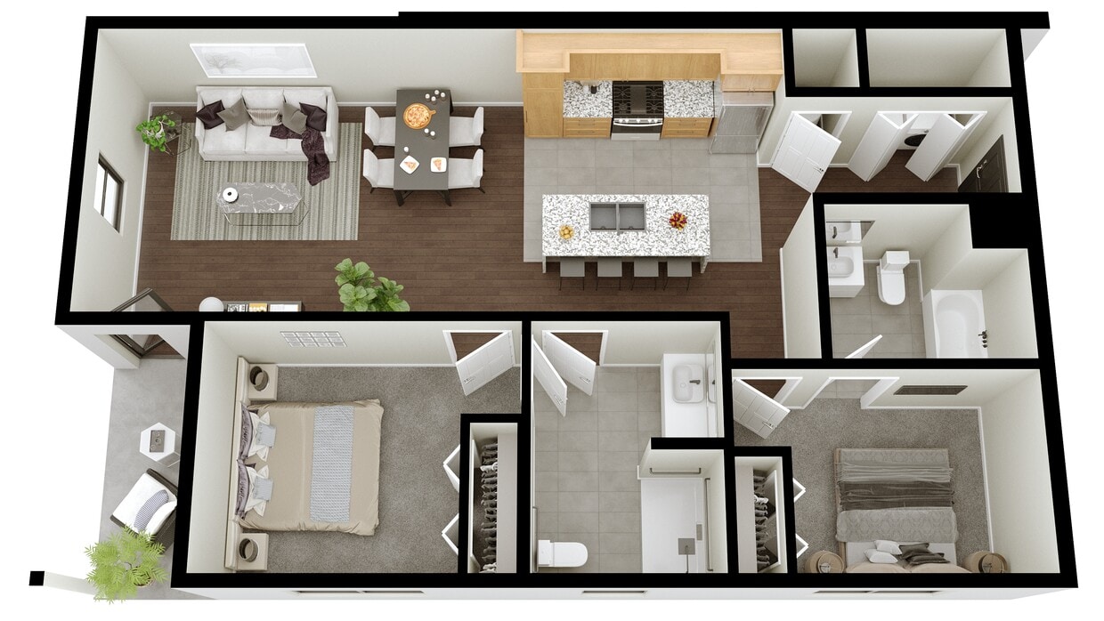 Floor Plan - The Southern Martin