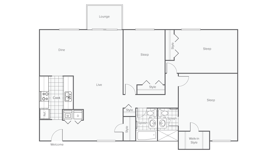 Floor Plan - Danbury