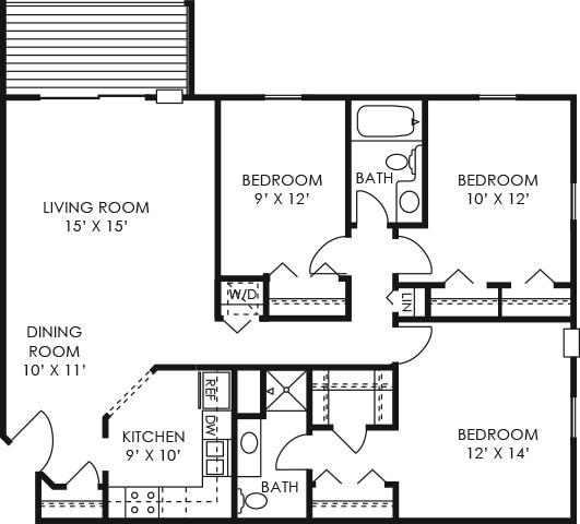 Floor Plan - 3A