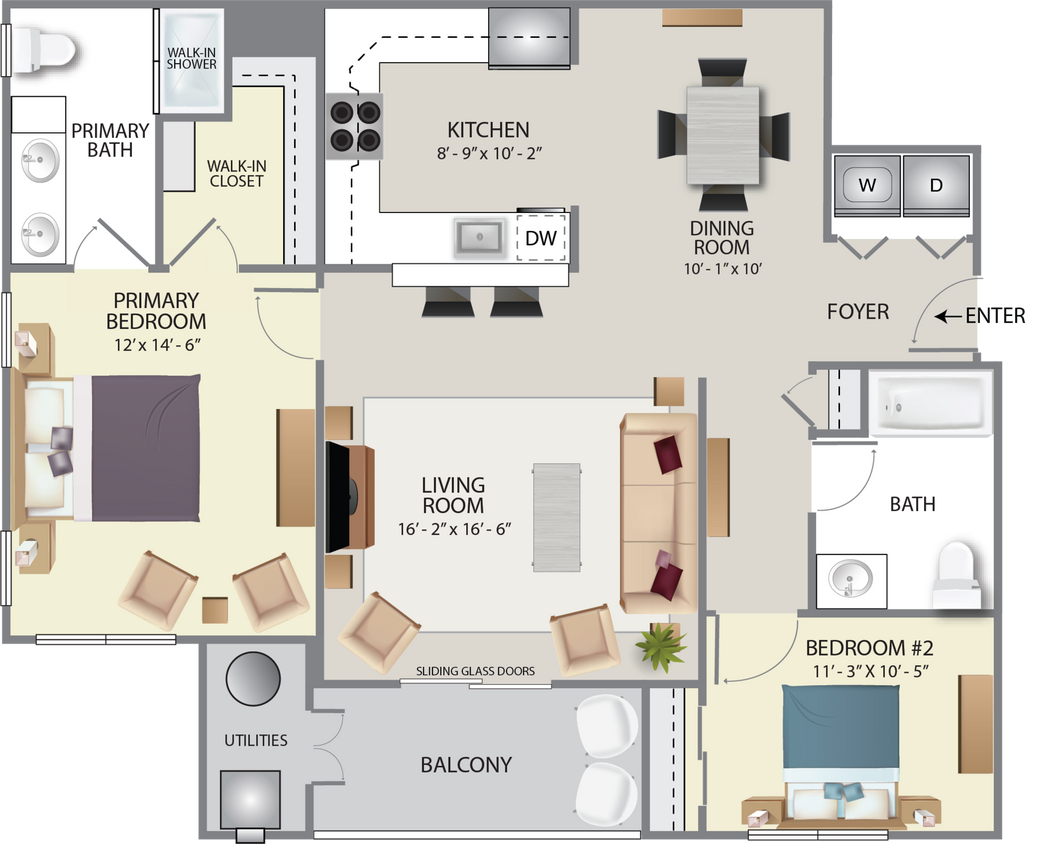 Floor Plan - Union III