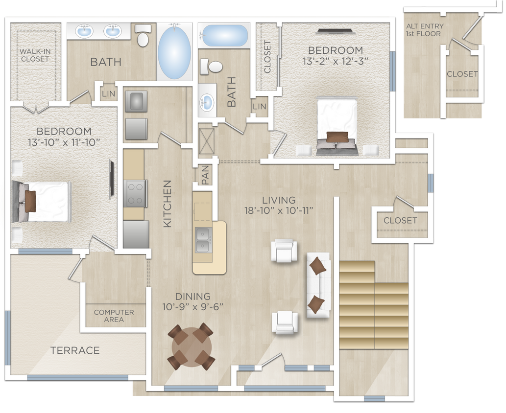 Floor Plan - El Carasco ALT (B4)