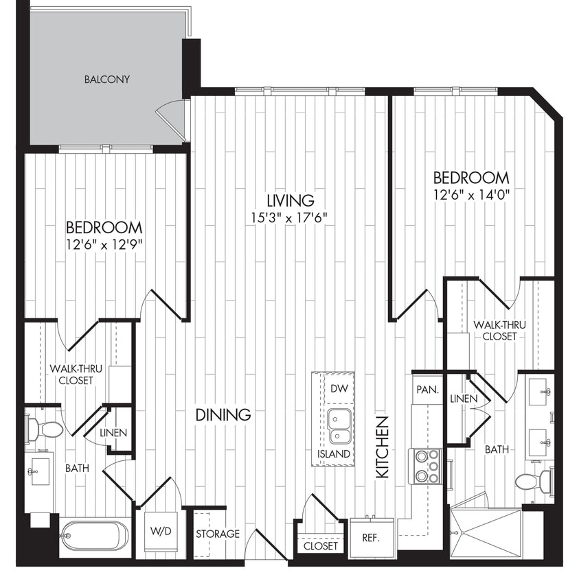 Floor Plan - 7575 - 2H