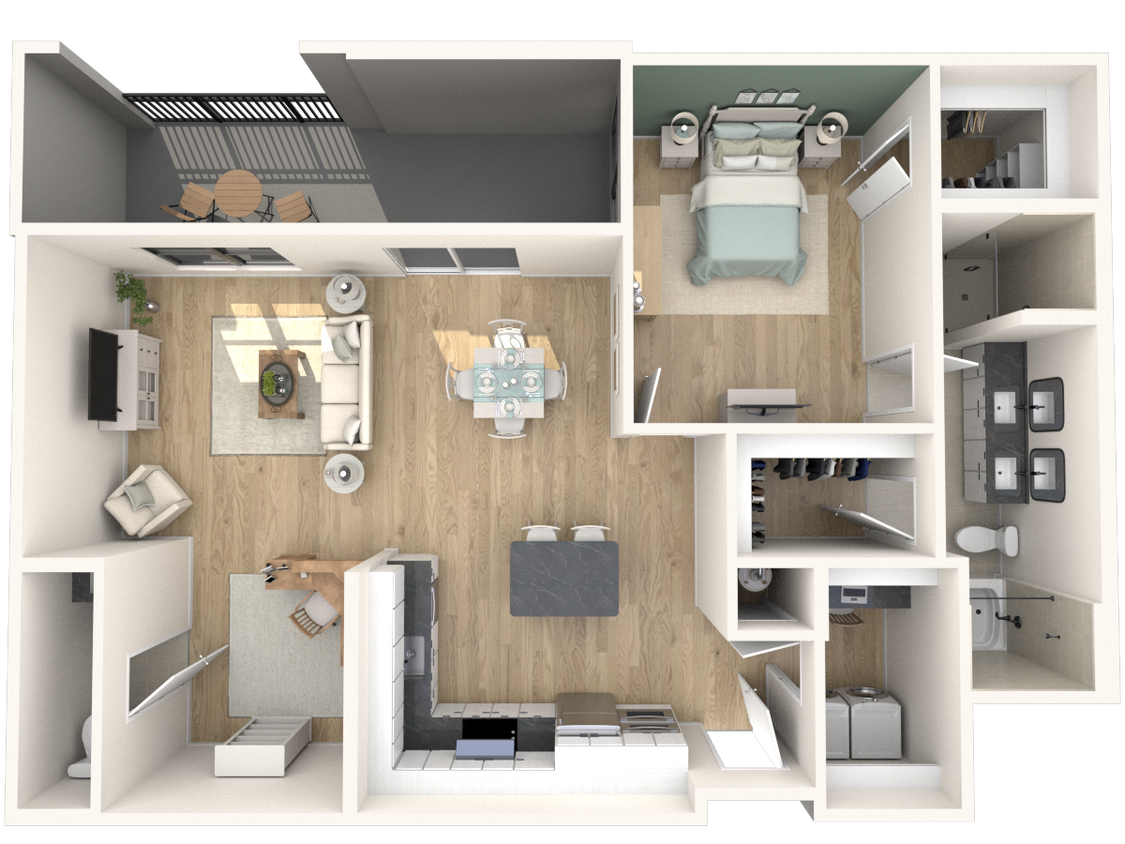 Floor Plan - Rice Village