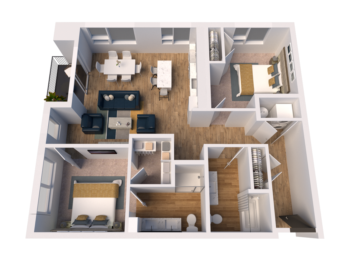 C4-Alt floor plan The James - C4-Alt