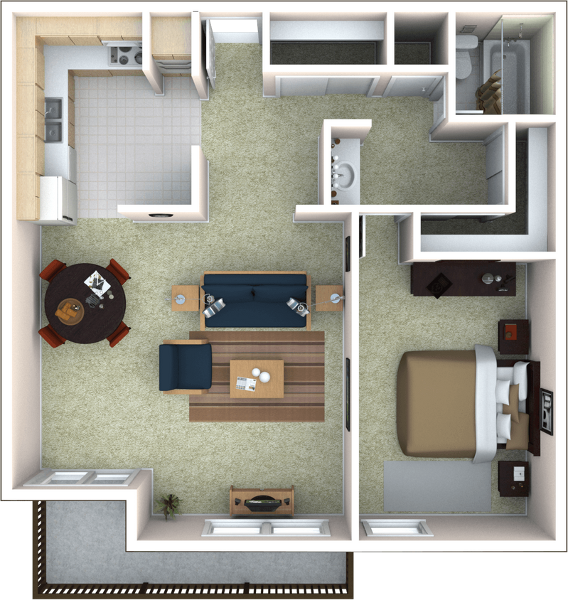 Floor Plan - Residence 1 Luxury