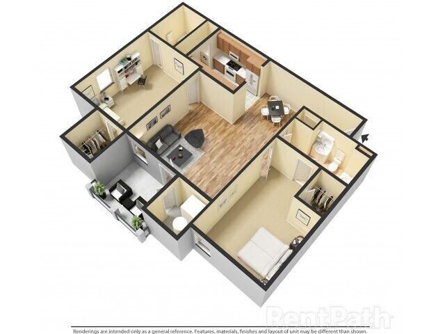 Floor Plan - The Palmetto
