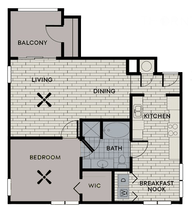 Floor Plan - A1 - The Barcelona
