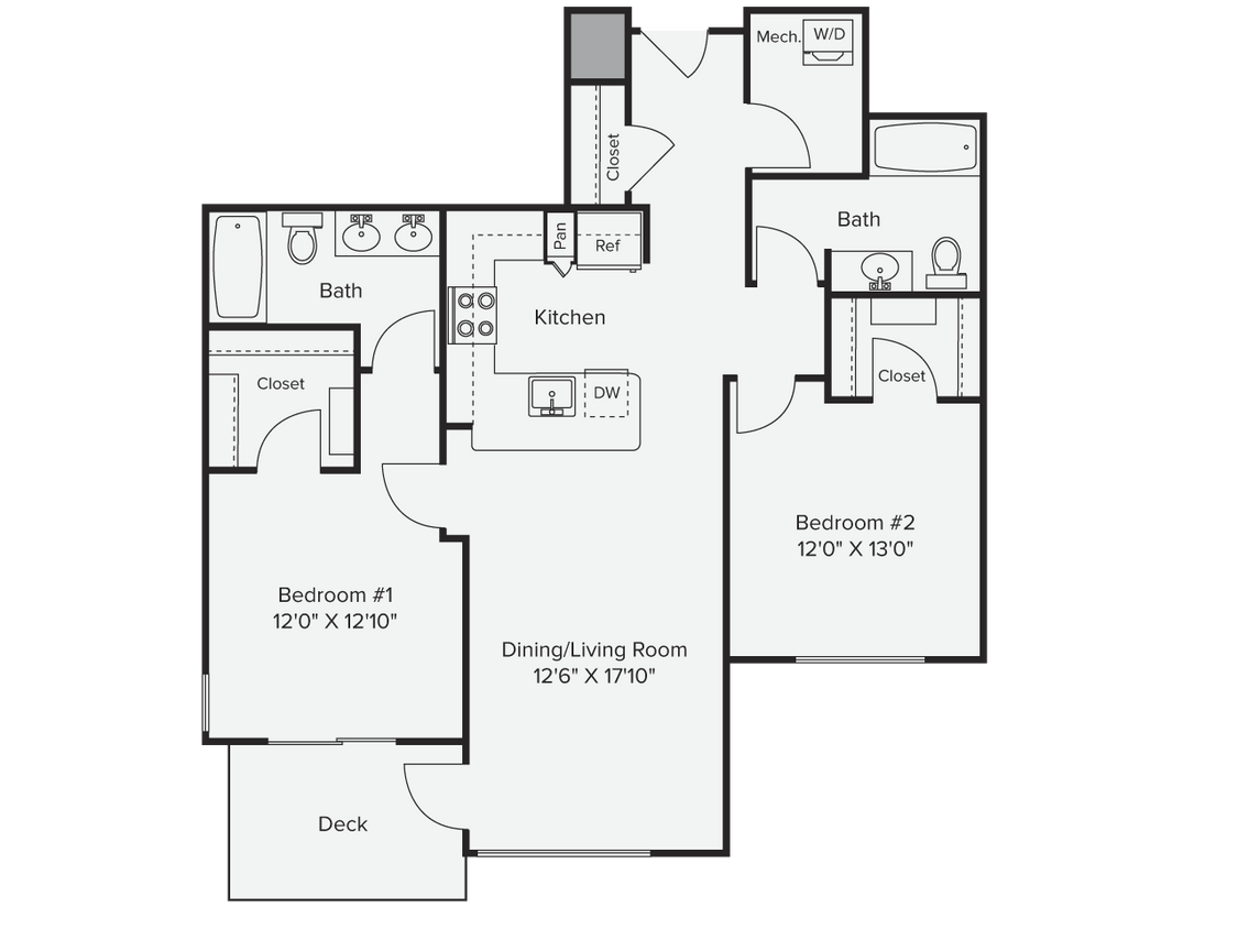 Floor Plan - B2-1051