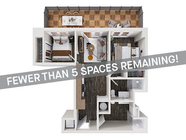 2x2 Balcony A - 2x2 Balcony