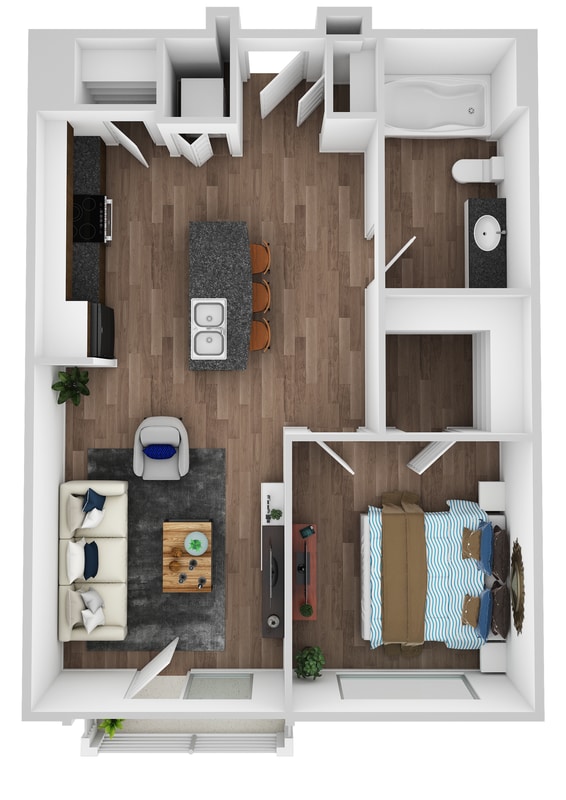 Floor Plan - A1 - Marley