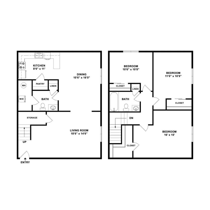 Floor Plan - Rosewood