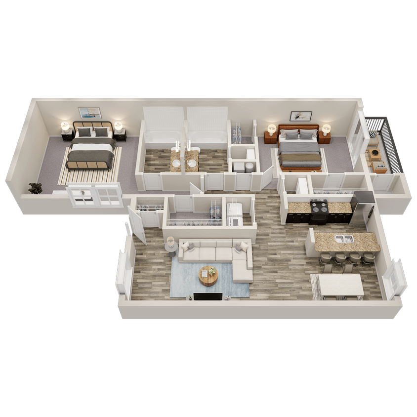 Floor Plan - The Lanier