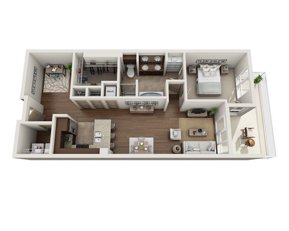 Floor Plan - Plan J (A1CD)