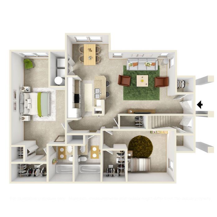 Hawthorne Groves - Sherwood UP - 2 Beds - 2 Baths - 1176 Sq. ft. - Sherwood UP