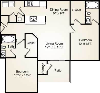 Floor Plan - B4 - Litchfield